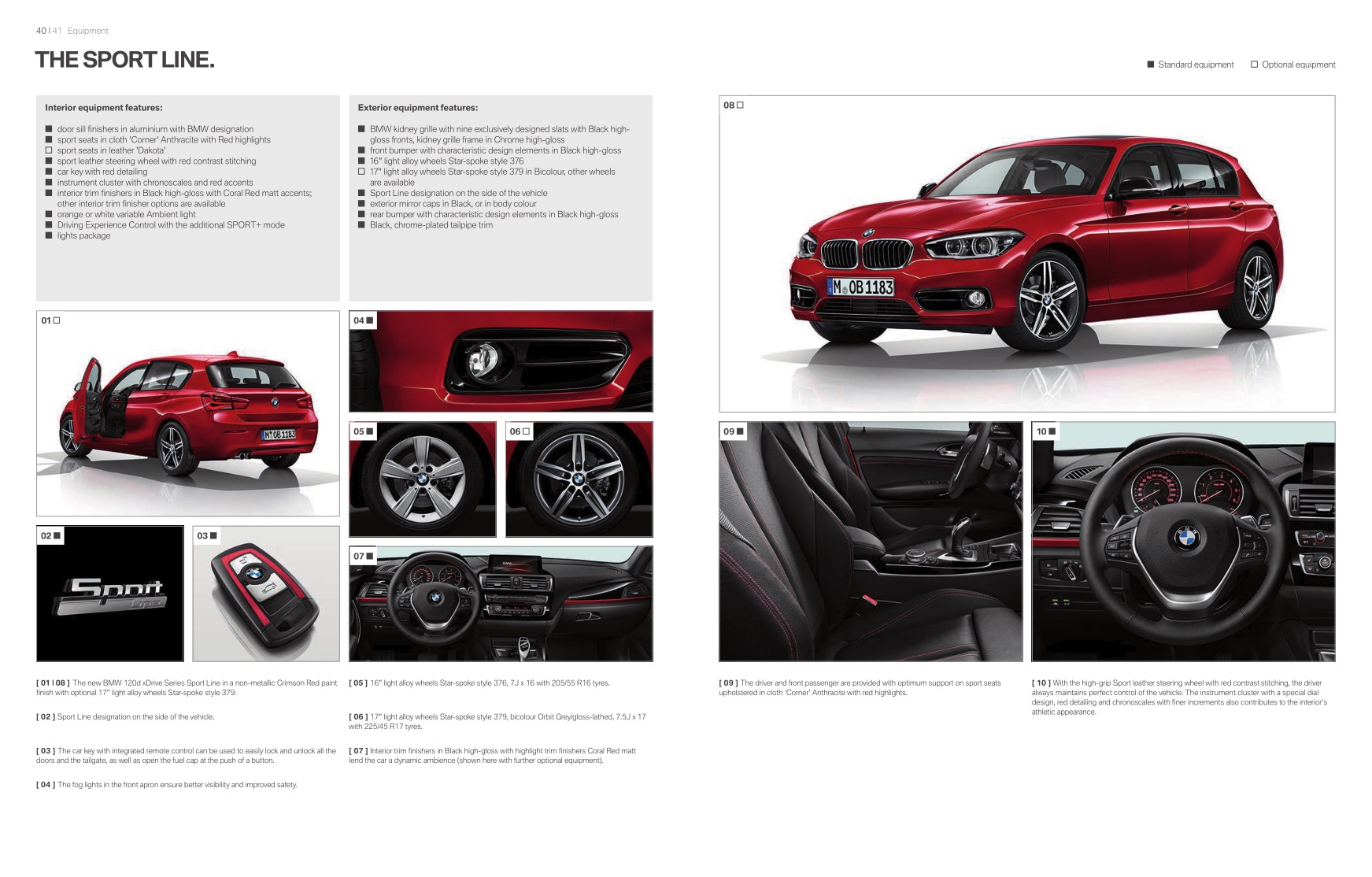 2015 BMW 1-Series Brochure Page 10